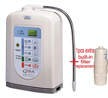 

5plate Alkali water ionizer/kangen water/micro-clustered water(JapanTech,China made)Built-in UF filter+1pc extra filter replace