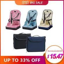 Детское кресло для столовой, сумка, детское портативное сиденье, Оксфорд, водонепроницаемая ткань, для младенцев, для путешествий, складной детский ремень безопасности, стульчик для кормления
