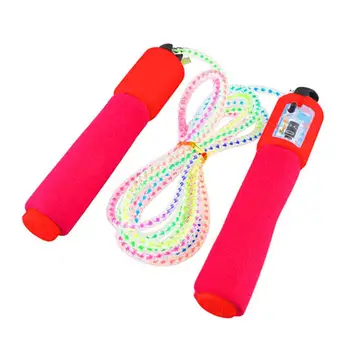 

Foam Wrapped Resettable Counter Skipping Rope