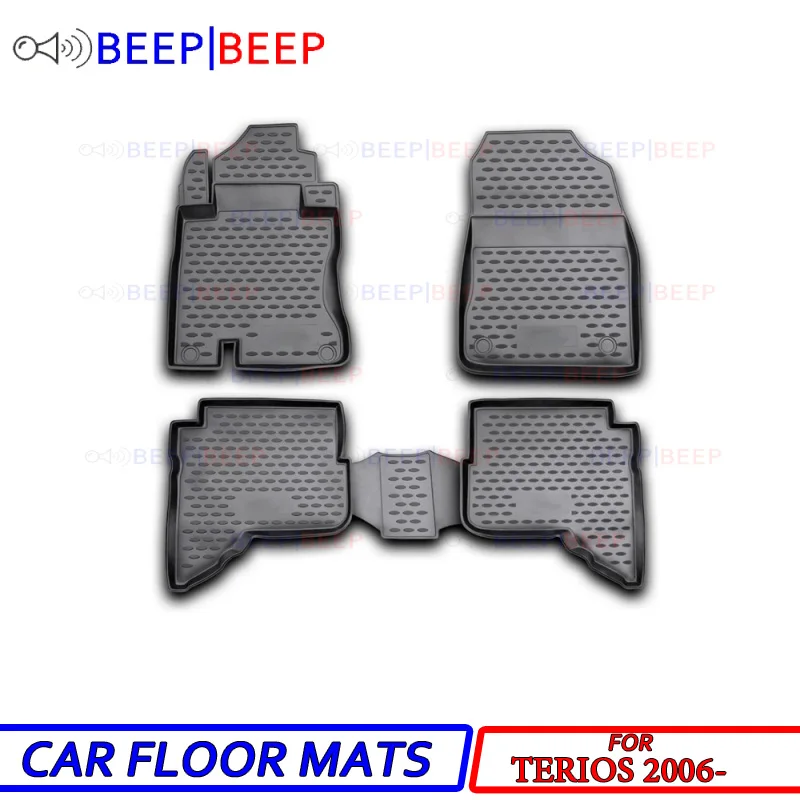 

For Daihatsu Terios 2006- car floor mats carpets auto floor mat dust proof water proof car styling interior decoration