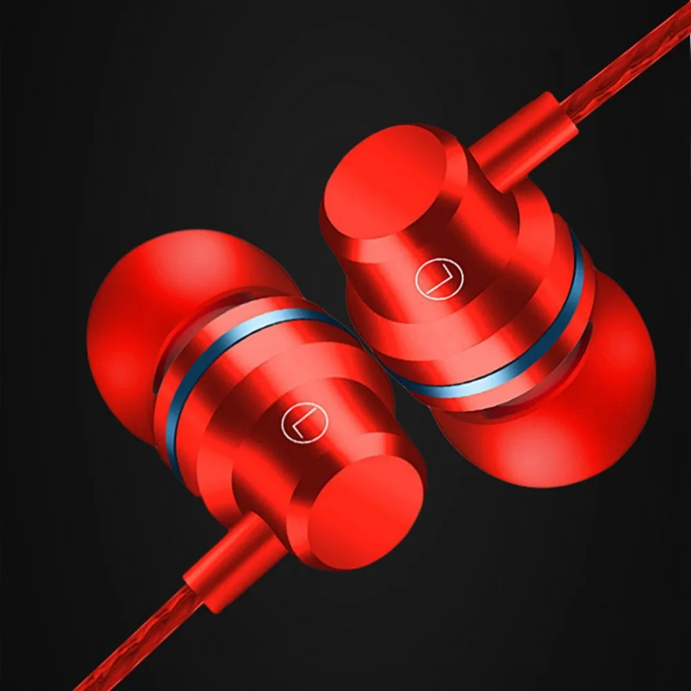 Hangrui 3.5mm In-ear Wired Earphone For Xiaomi Samsung iphone Smartphone  Music Earphones With Microphone In Ear Sport Earphone (4)
