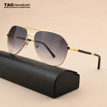 Складные брендовые солнцезащитные очки, мужские модные дизайнерские Винтажные Солнцезащитные очки wo, Мужские Складные авиационные солнцезащитные очки, прогрессивные очки для вождения UV400