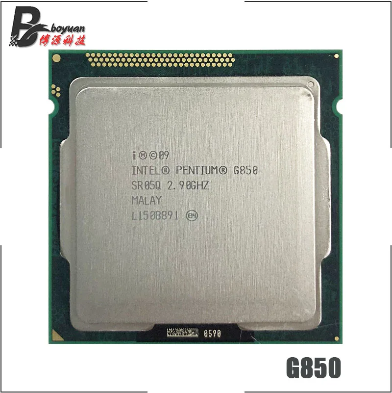 Двухъядерный процессор Intel Pentium G850 2,9 ГГц 3 м 65 Вт LGA 1155