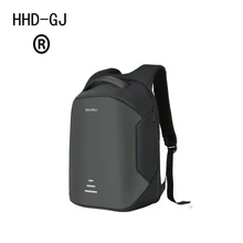 HHD-GJ, 15,6, рюкзак для ноутбука, рюкзак с защитой от кражи, с Usb зарядкой, Мужская школьная сумка для ноутбука, Оксфорд, водонепроницаемый рюкзак для путешествий