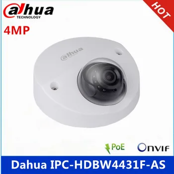 

original Dahua IPC-HDBW4431F-AS IP Camera 4MP IK10 IR20m IP67 built-in MIC SD card slot Mini Dome Network Camera