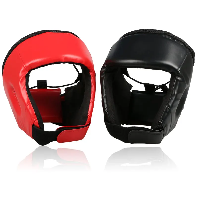 Professional Sanda Helmet professional kick Boxing Karate head guards Male Face protector