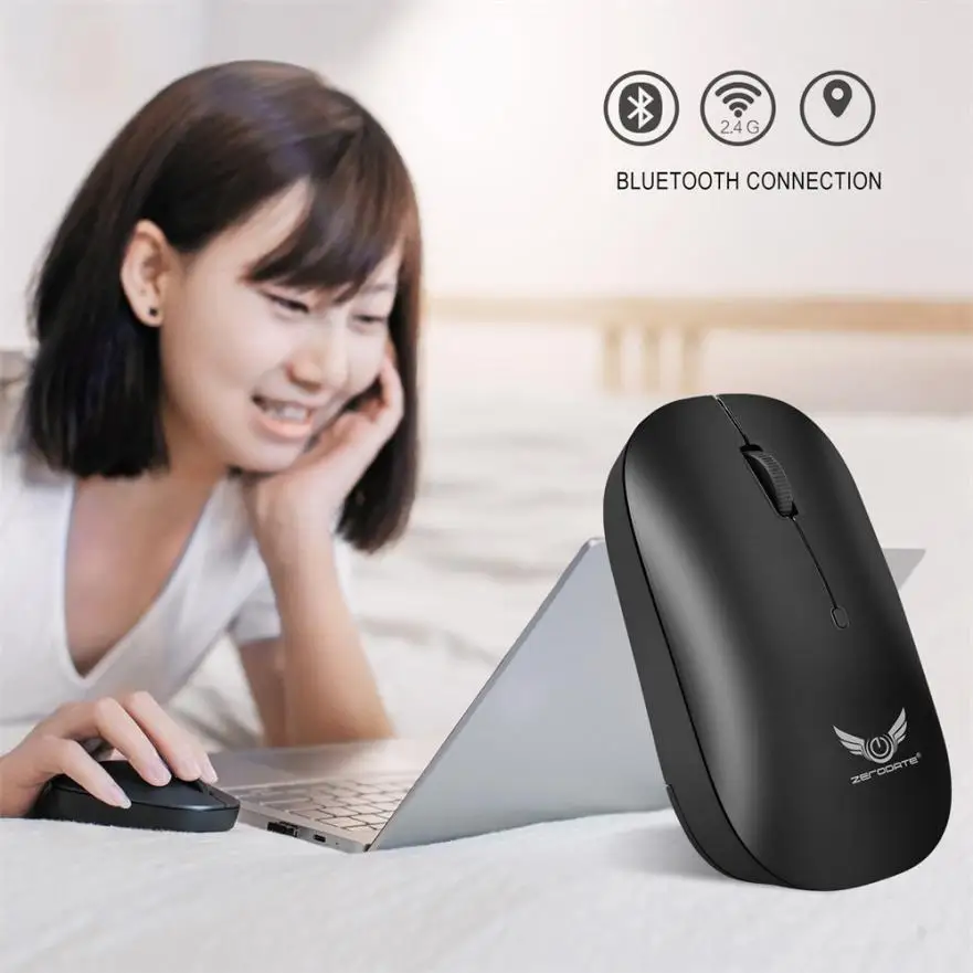 Mosunx Wireless Mouse Bluetooth 3 0 Mini Optical Gaming Mouse Mice For Macbook for iphone X