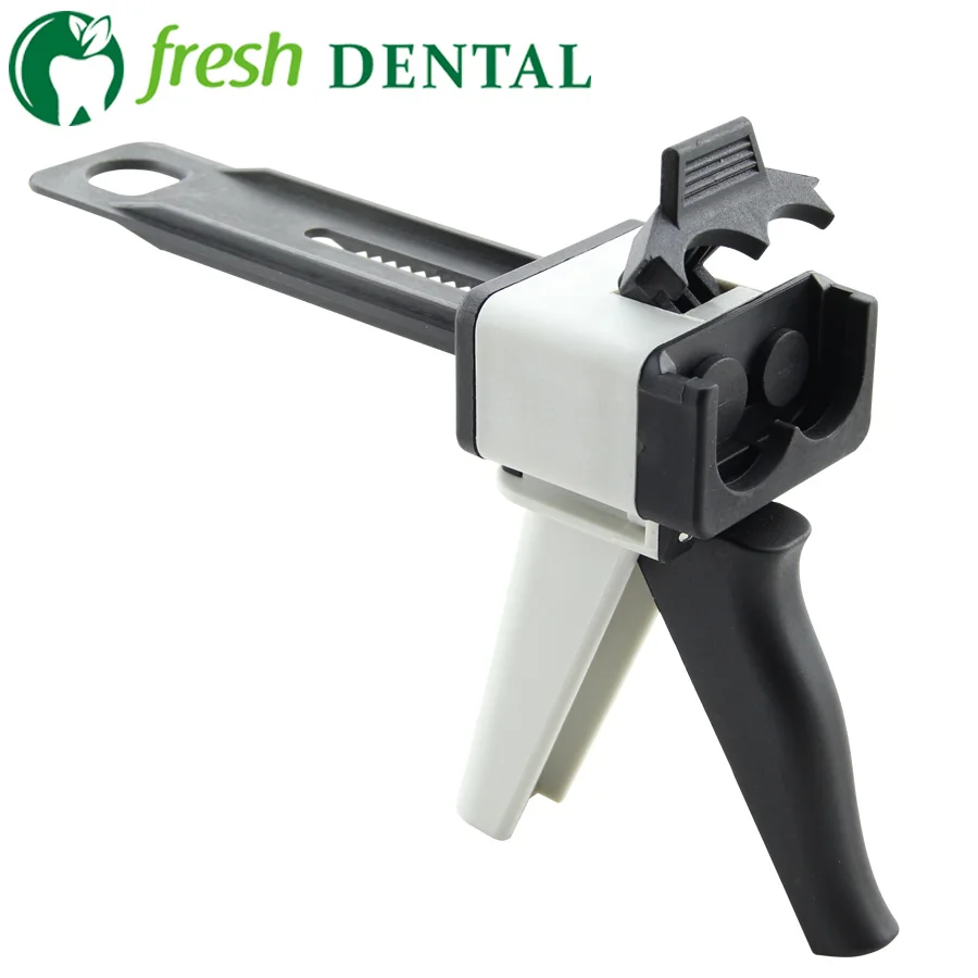 50PCS Dental Cartridge Dispenser Gun Impression Mixing AB Gun Caulking