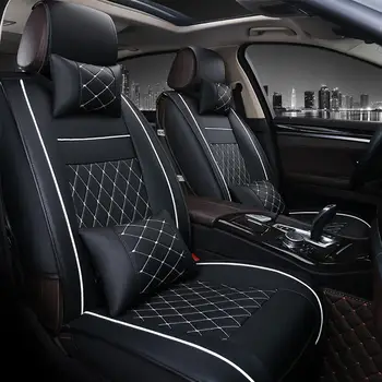 

1Pc Universal All Car Leather Support Pad Car Seat Covers Cushion Auto Accessories