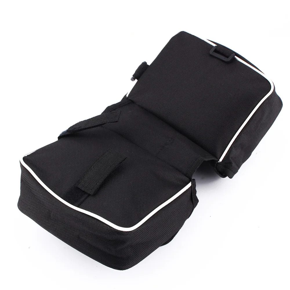 

Cycling Bicycle Bike Frame Pannier Saddle Front Tube Bag Double Sides Outdoor Traveling bicycle foldable Storage bag