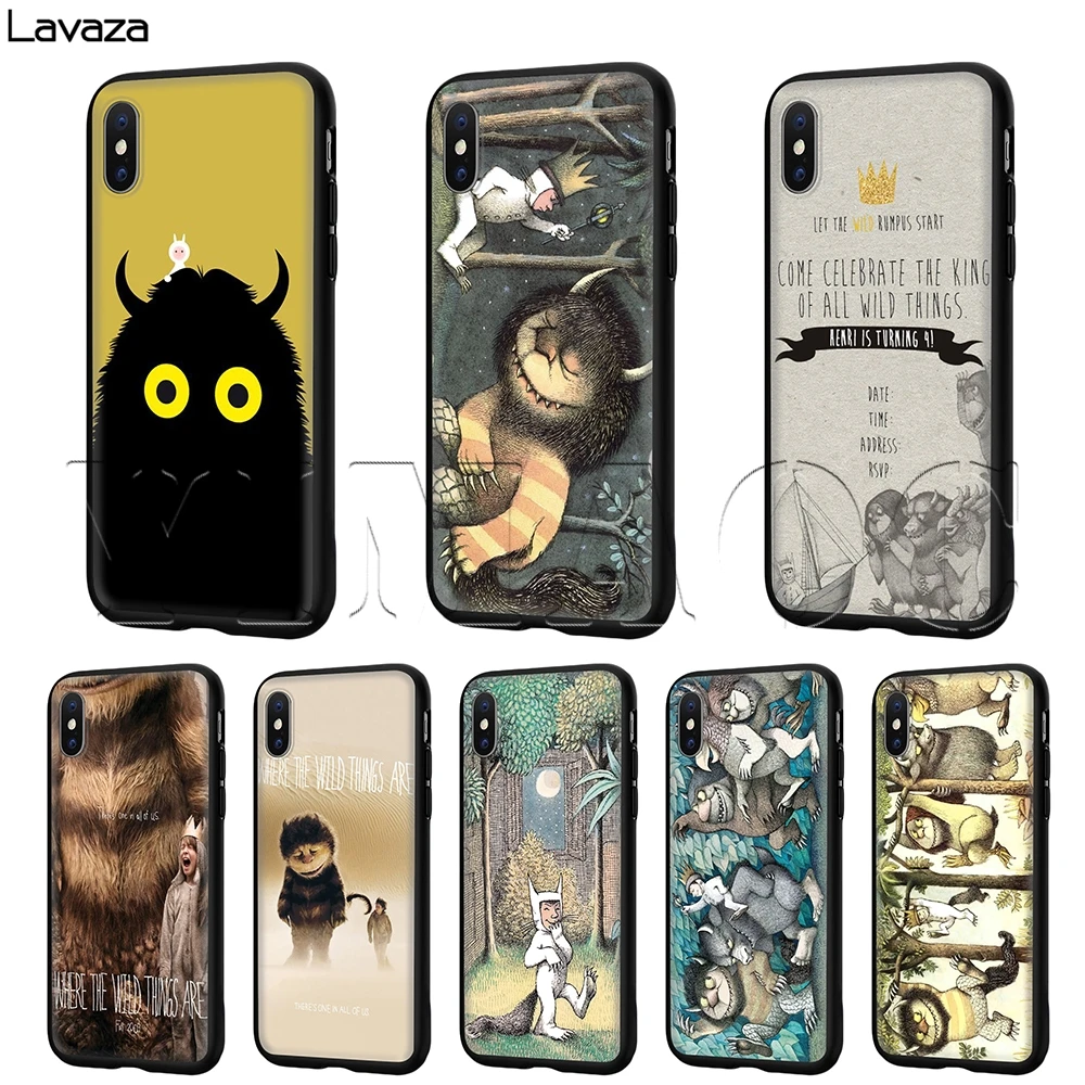 Lavaza Where The Wild Things Are Case for iPhone 11 Pro XS Max XR X 8 7 6 6S Plus 5 5s se |