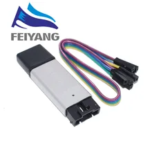 Convertisseur de série 5 broches, coque en aluminium CP2102 USB 2.0 à TTL UART Module STC remplacer FT232 Module support 5v/3.3v 10 pièces