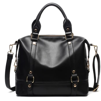 

fashion women handbag female high quality PU handbags ladies portable shoulder bags casual boston womne bag sac a main bolsa