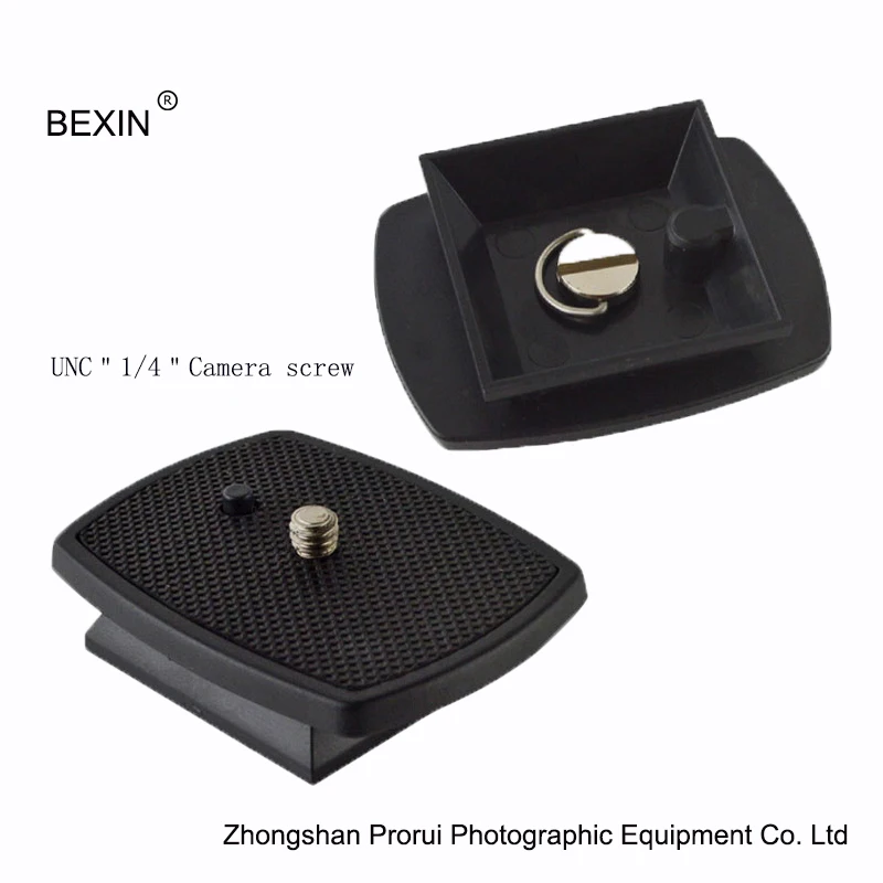 Lightweight Quick Release Plate Tripod Monopod Head Screw Mount adapter