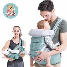 30 кг нагрузочный Рюкзаки-кенгуру с хип-сиденье для малышей ремень, ремень на пояс, «3 в 1» на лямках для новорожденных 12 позиций мягкая структура