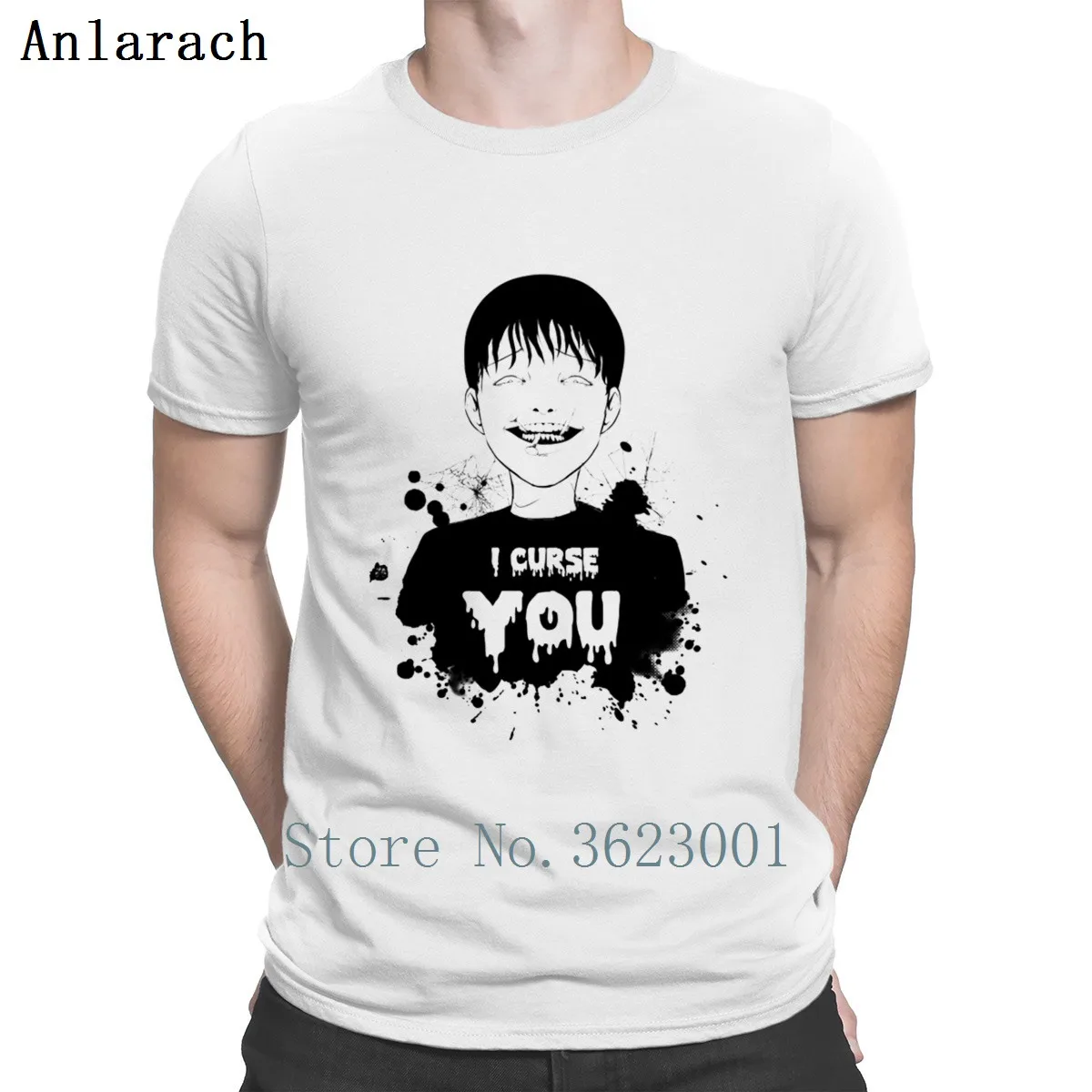 Junji Ito Soichi Uzumaki футболка Дешевые заказ Винтаж хип хоп футболки причудливый О образным вырезом Солнечный свет Новое поступление