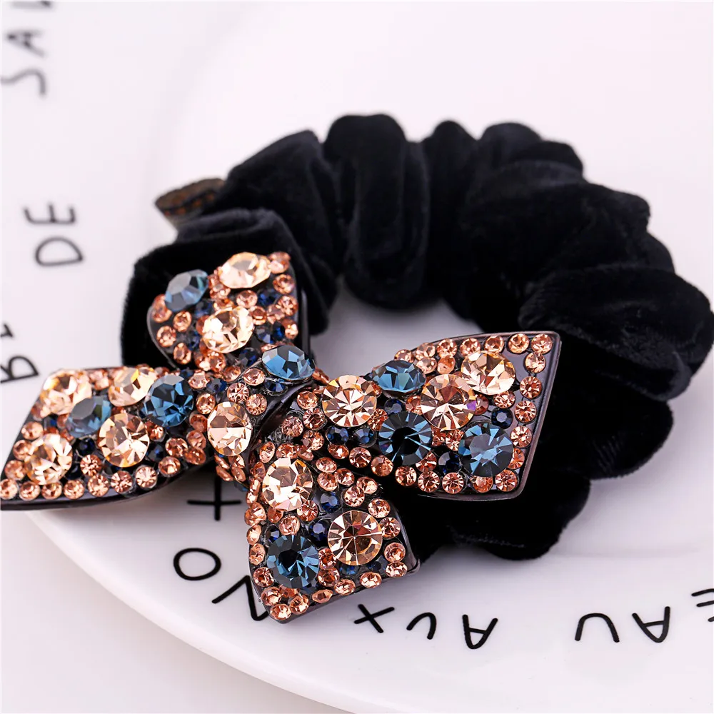 Butterfly Elastic Hair Bands High Quality Fashion Hair Ties for Women