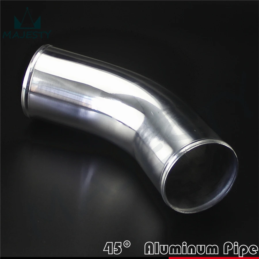 76mm 3" inch 45 Degree Aluminum Turbo Intercooler Pipe Piping Tubing