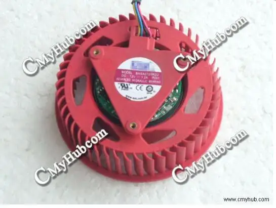 

New For ATI For Radeon HD4870 HD5870 HD5850 HD5970 HD6970 BASA0725R2U P001 PVB070G12H-P02-BA 75x75x25mm Graphic Card Cooling Fan