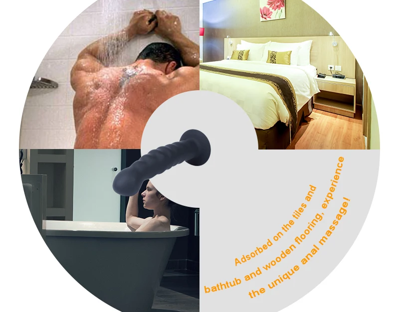 LURE gay sucker anal plug Silicone beads prostate massager anal dilator ball buttplug sex toys for woman men adult erotic shop 13