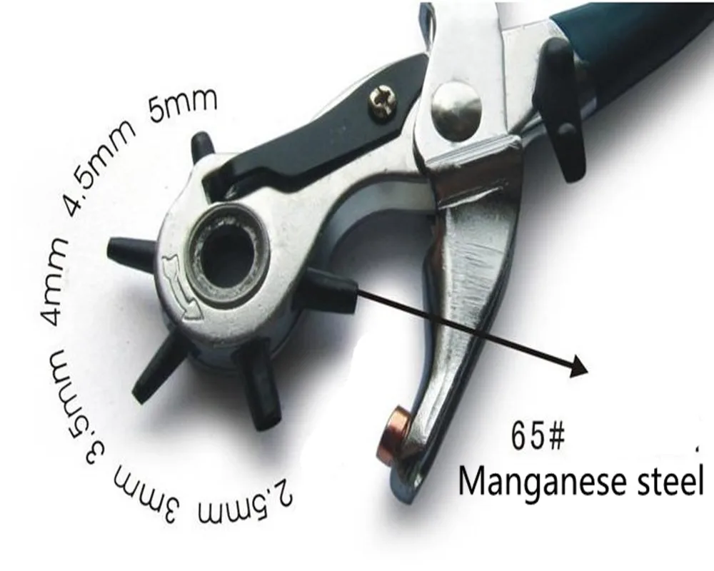Кожевенное ремесло перфоратор многофункциональные кожаные плоскогубцы дырокол для ремней, ремешки для часов, ремешки, ошейники для собак, седла, обувь