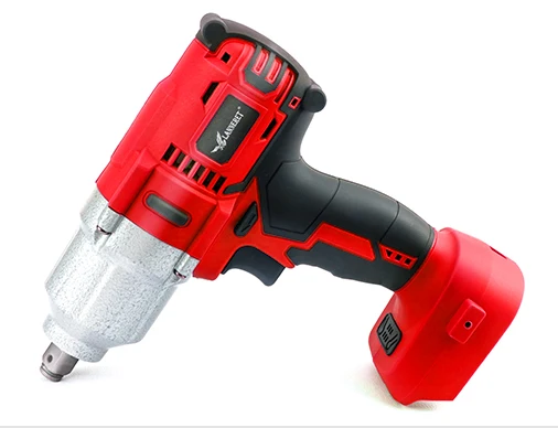 LANNERET 18V Brushless Cordless Impact Electric Wrench  300-600N.m Torque Household CarSUV Wheel 12 Socket Wrench Power Tool (10)