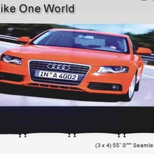 Full HD tv wall 4x3 прозрачная рамка 0 мм, драгоценный камень 55 ''lcd Видео стена