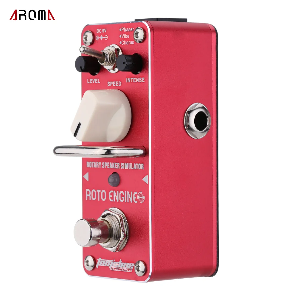 

AROMA ARE-3 Roto Engine Rotary Speaker Simulator Mini Single Electric Guitar Effect Pedal with True Bypass