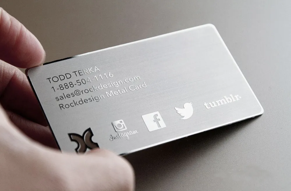 metal card