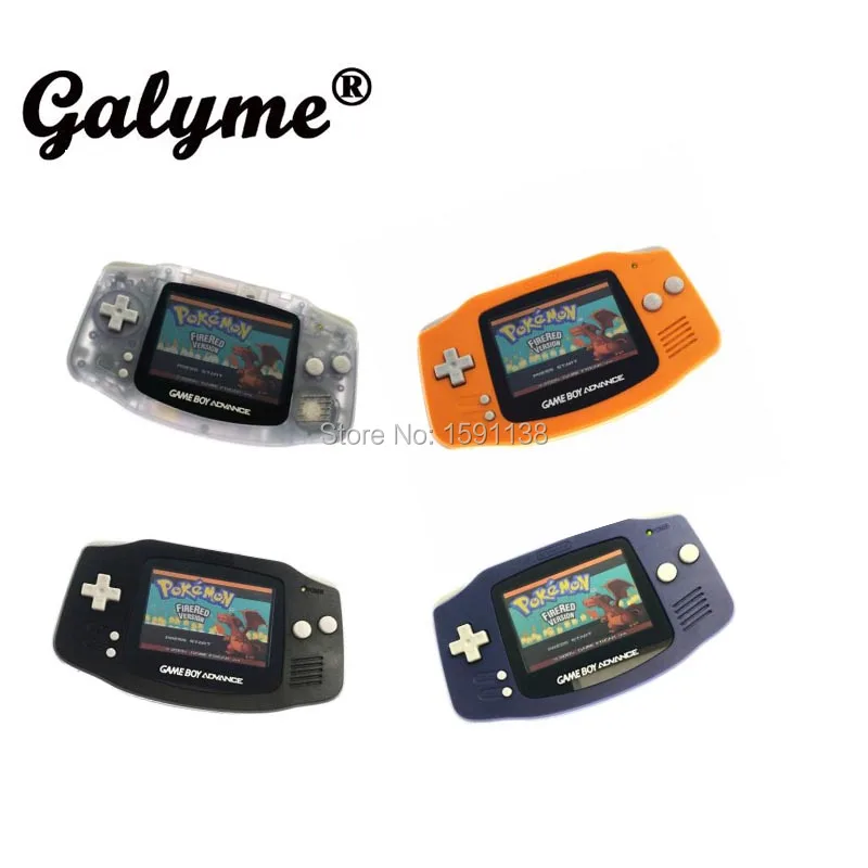 Высококачественная игровая консоль для NintndoGBA GameboyAdvance, 4 цвета на выбор, AGS-101 с подсветкой и светильник для мальчиков