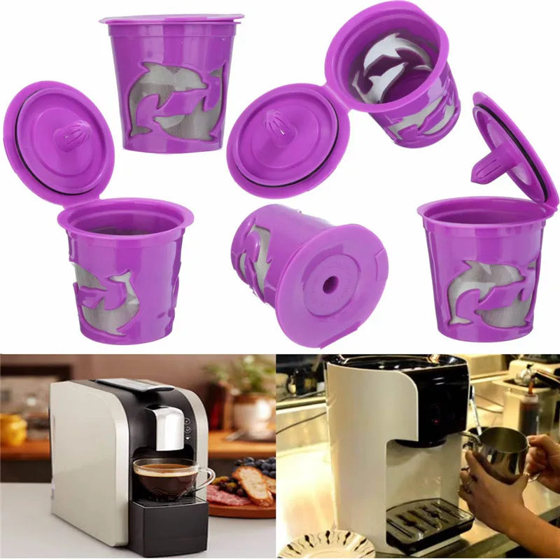 Buy 5pcs/set Keuring Refillable coffee Capsule