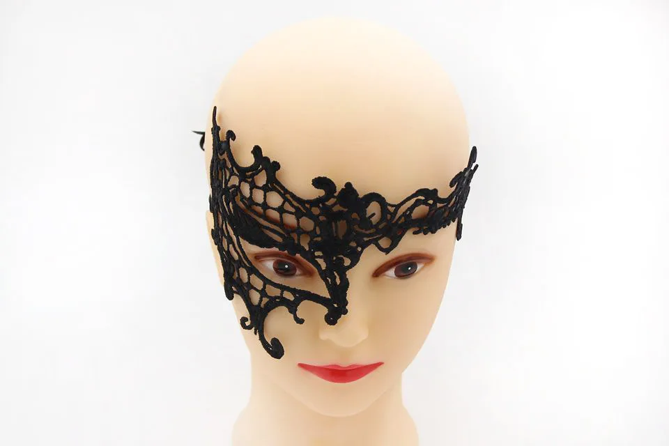 Lace Mask Cutout Eye Mask 1PCS For Masquerade Party Fancy Dress Costume Halloween