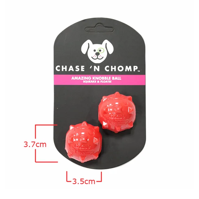 HTB1LgKiXKP2gK0jSZFoq6yuIVXa2.jpg CAITEC Dog Toys Mini Squeaking Ball Soft Floatable Springy Great for Tossing and Chasing Best for Mini or Small Dogs