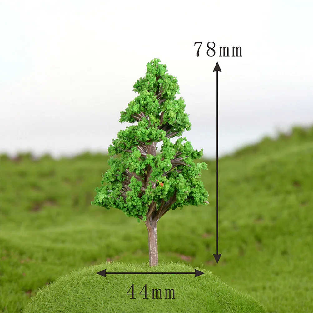 Искусственные мини-растения на дереве, миниатюрный садовый Ландшафтный декор, имитация пластикового дерева, украшение дома, модель сосны