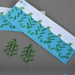 Бесплатная доставка вялый поставок рисунком елки clip разноцветный paperpaper иглы Merry christmas tree s скрепки