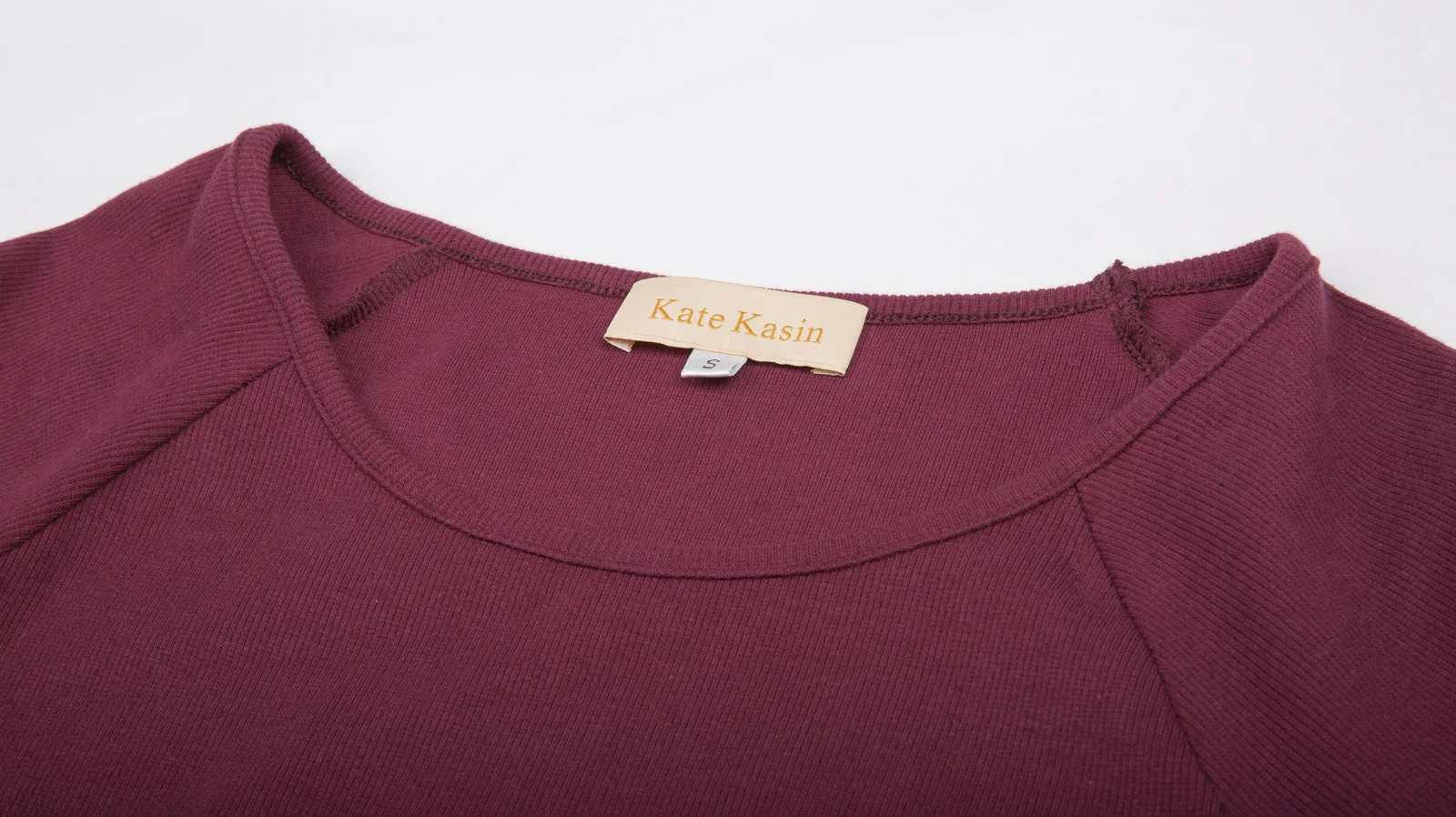Kate Kasin Для женщин классический Slim Fit трикотажное платье с длинным рукавом