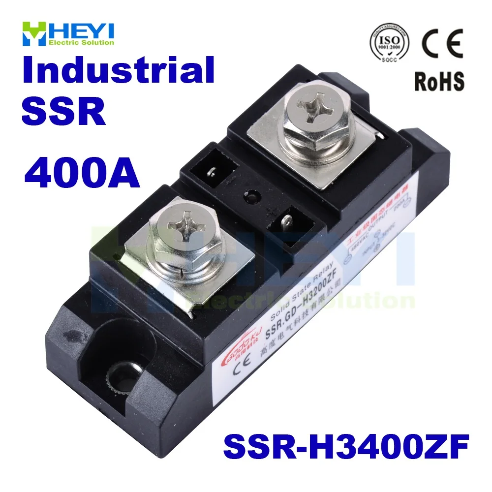 Factory supply SSR H3400ZF 400A Industrial Solid State Relayin Relays