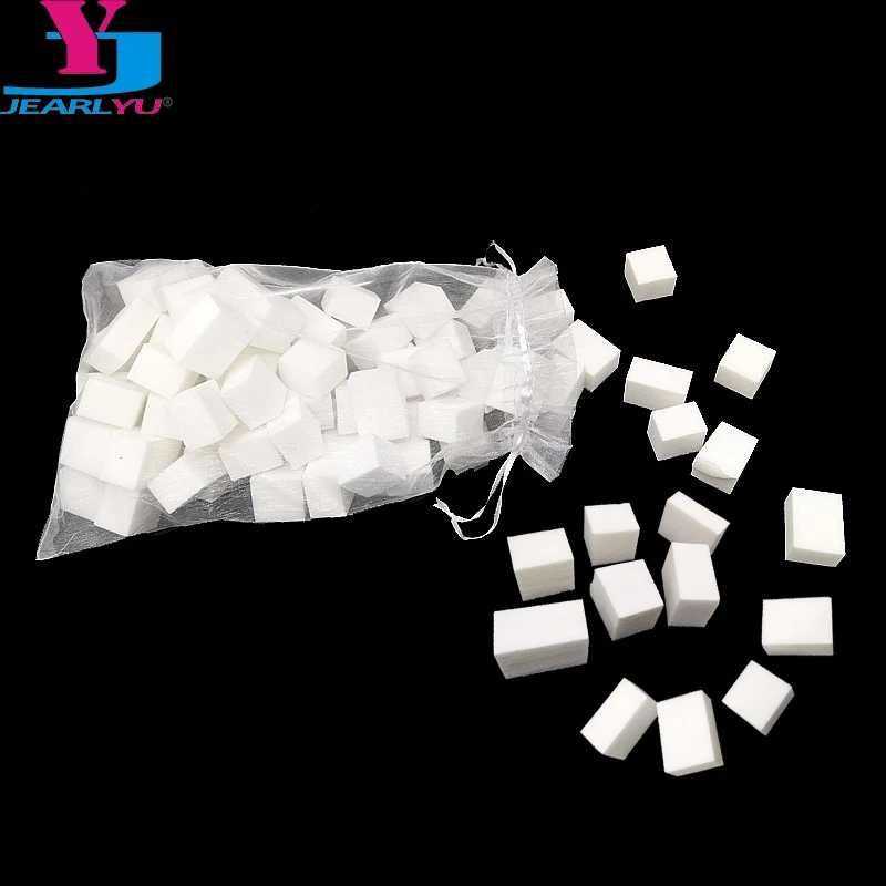 

100 Pcs Mini Nail File Block Different Size White Sanding Polishing Nagelvijl Nail Accessories Manicure Acrylic Nail Supplies