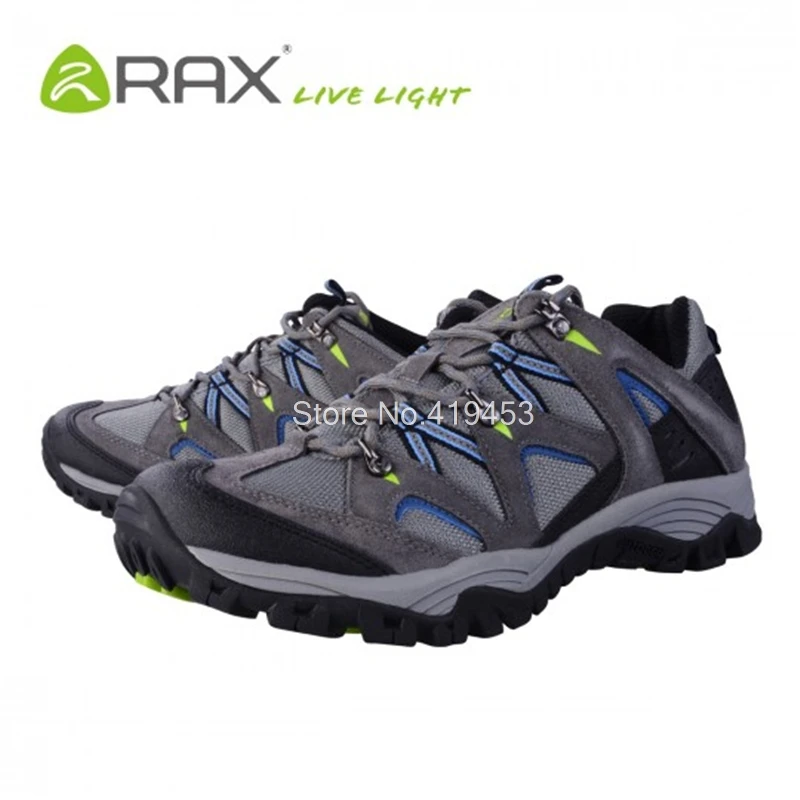 

Rax Brand Hiking Shoes Men Breathable Outdoor Sport Climbing Shoes Non-Slip Lace-Up Trekking Sneakers Comfortable Footwear D0620