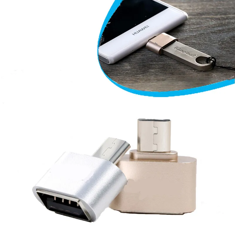  2016 New Mini Micro usb 2.0 OTG cable adapter hub converter for tablet PC MP3/MP4 Cable for Samsung galaxy HTC sony LG Android 