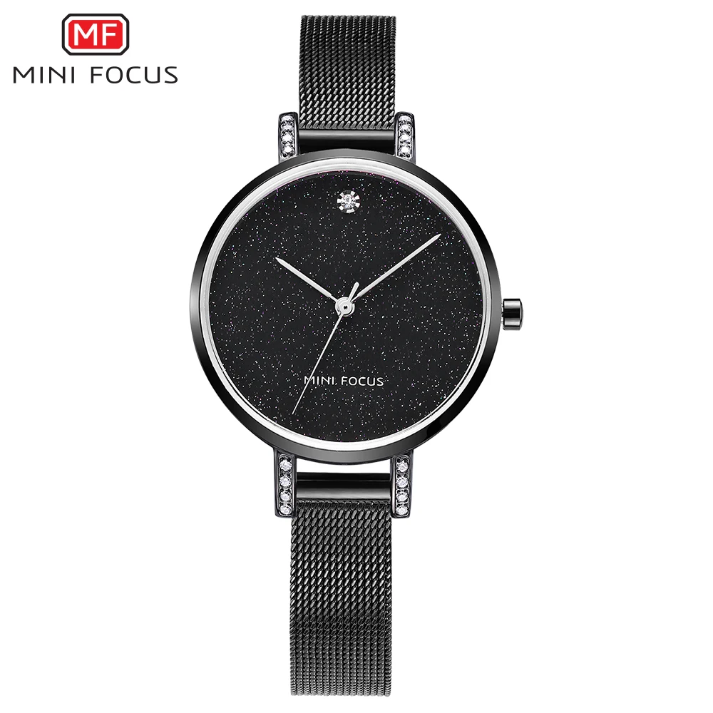 

MINI FOCUS Fashion Quartz Watch Women Watches Ladies Girls Famous Brand Wrist Watch Female Clock Montre Femme Relogio MF0160L.04