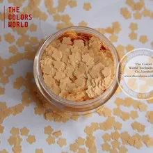 Tch303 4.0 мм Размеры растворителям Коврики Цвета форма цветка блеск для лака для ногтей, дизайн ногтей или другие украшения DIY