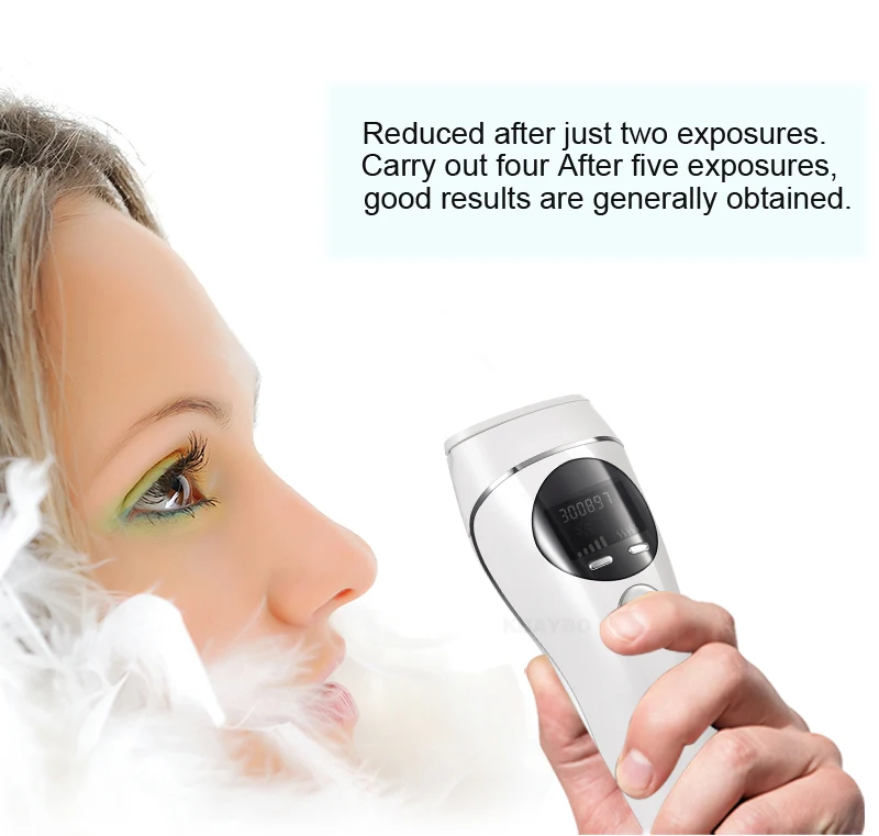 Removedor de Cabelo a Laser Cuidados com a Pele Depilador Permanente Display Máquina Indolor Rosto Corpo Ferramenta Verão 2019 Lcd 11 2019 removedor de cabelo a laser depilador