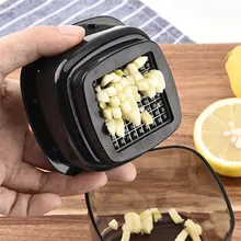 Чеснок разделочный палец протектор удобный Чеснок Пресс куб контейнер для хранения Mince Быстрый ломтик кухонный инструмент Мода