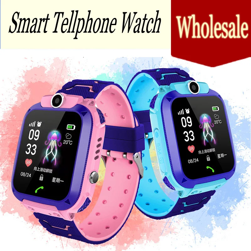 Wholosale High Quality Newest Waterproof Tracker Smart Kids Child Watch Anti-lost SOS Call Smart Watch For iOS Android 