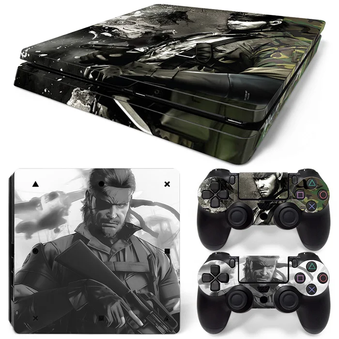 Бесплатная Прямая доставка для PS4 Playstation 4 консоли кожи этикета Стикеры-tn-p4slim-1456 игры аксессуары