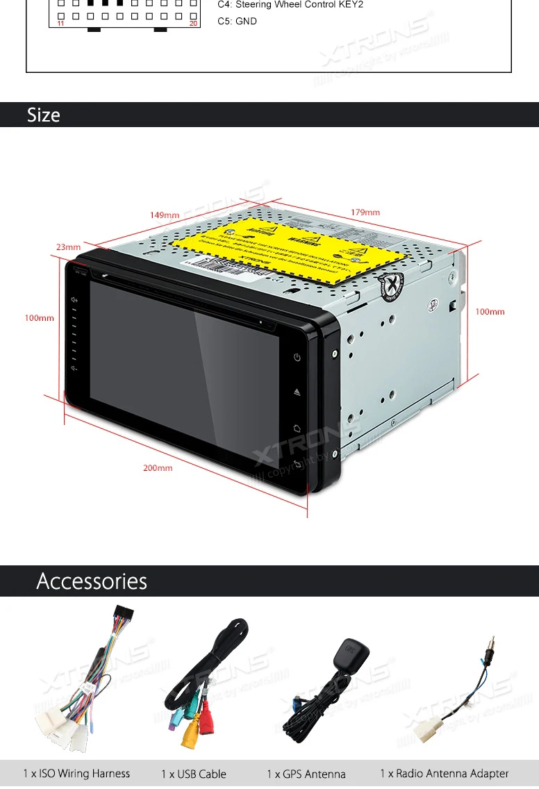 Best 6.95" Android 8.0 OS Car DVD Multimedia Navigation GPS Radio for Toyota RAV4 2001-2008 & Sequoia 2003-2007 & Terios 2006-2010 25