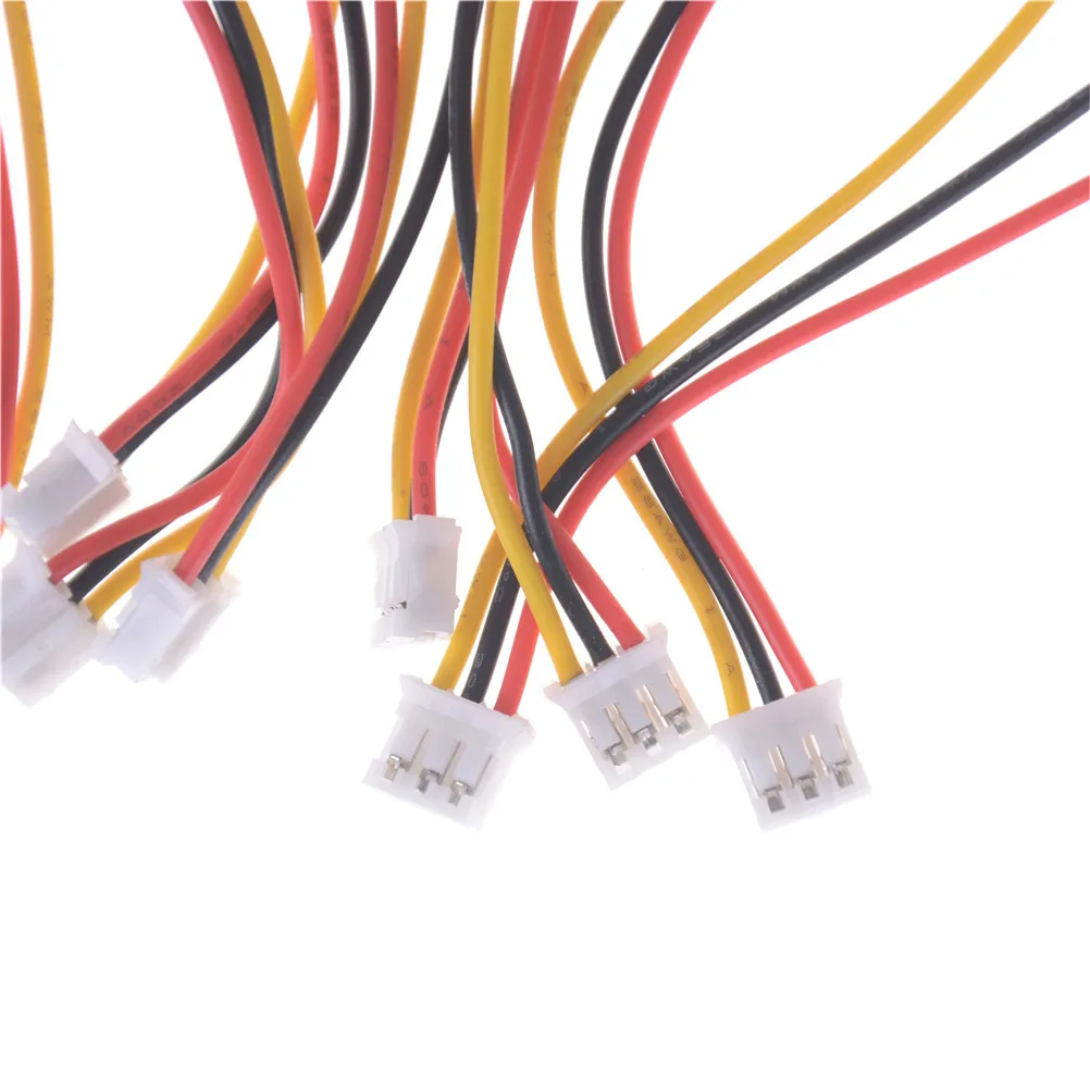 

10PCS/LOT Mini Micro JST 2.0mm PH 3-Pin PH 2.0mm Connector Plug With Wires Cables 200MM PCB Cable