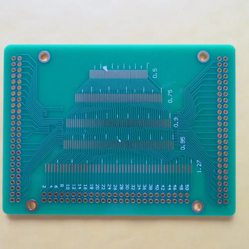 50 P шаг 0,5 0,6 0,7 0,8 0,85 0,75 0,9 1,27 мм LCM, TFT lcd 73x100 мм адаптер печатной платы Прототип пластины несколько универсальных