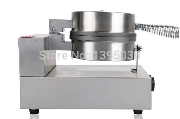 Популярная вафельница для коммерческого использования электрическая вращающаяся нагревательная стальная мини-вафельница с одной головкой FY-2205